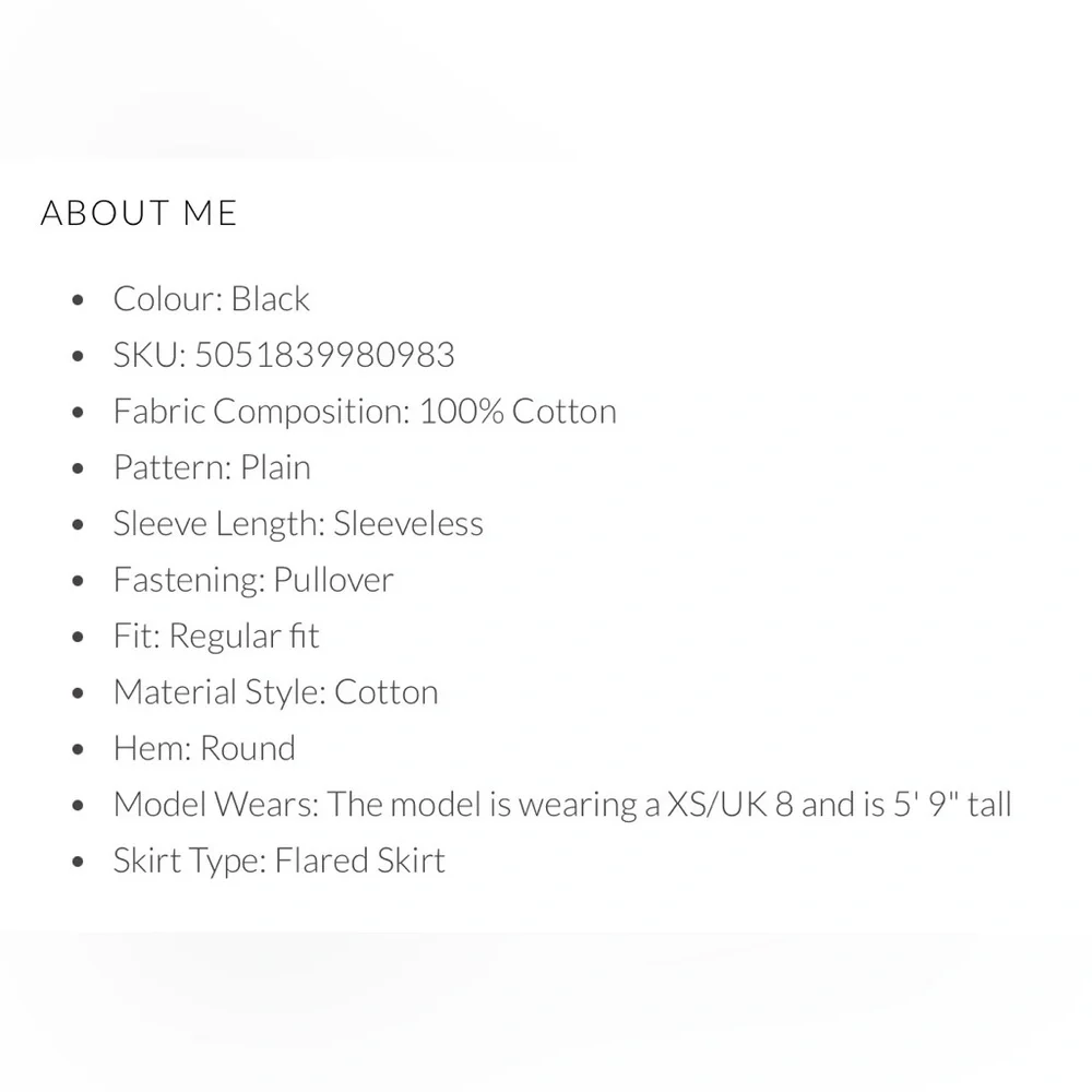 APRICOT 🍑- Black Ruffled Mini Skirt - Picture 7 of 7